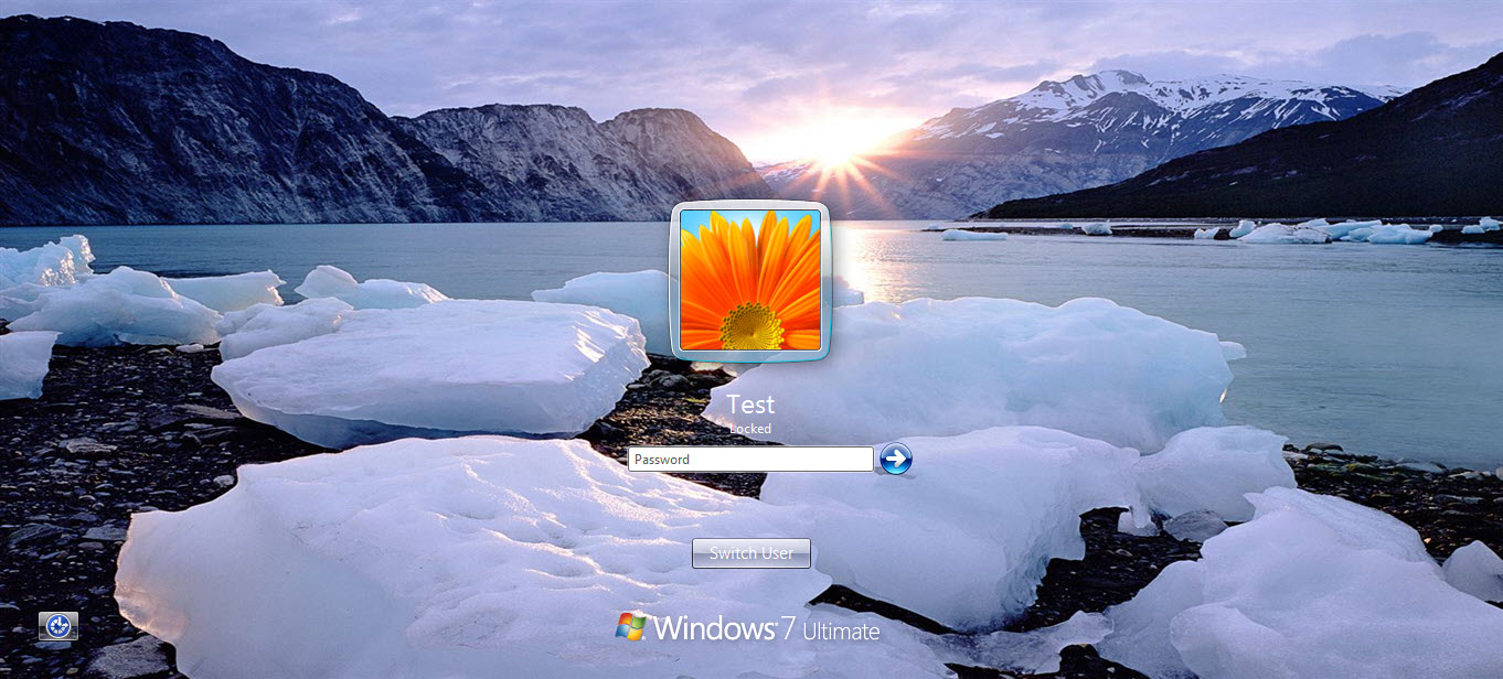 how to change lock screen windows 7